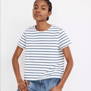 Madewell Boxy-Crop Tee